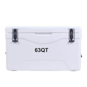 Portable LLDPE Camping Cool Box 50QT Plastic Chiller Box