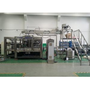 Full Automatic Carbonated Beverage Filling Machine For Plastic Bottling