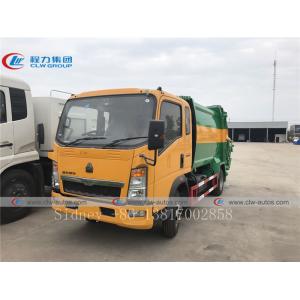 8cbm Sinotruk HOWO 4x2 RHD Trash Collection Truck