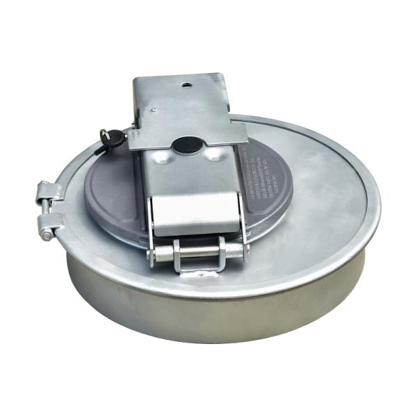 Max Pressure 0.65Mpa Carbon Steel Manhole Cover DN460MM European Standard Function Protect against Rupture and Explosions