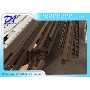 Quality 6m Long Balcony Invisible Grille With Stainless Steel Screw for sale