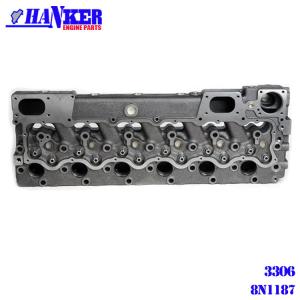 Casting Iron E3306 3306 Diesel Engine Cylinder Head 8N1187