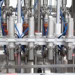 Linear Full Automatic Piston Pump Chocolate Spread Jar Filling Machine