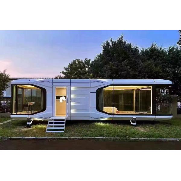 Luxury Outdoor Resort Mobile Prefab Tiny Houses Home Space Capsule Living Container House for Hotel in Customized Color