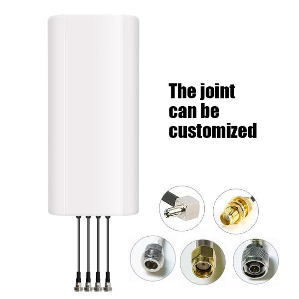 Outdoor Multiband 600-6000MHz 4G 5G Antenna Ultra wideband 4 port Panel Aerial High gain Communication Antennas