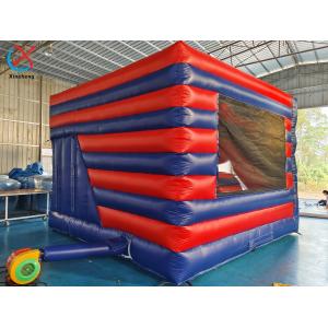 Inflatable Combo Castle Spiderman Bouncy House With Slide