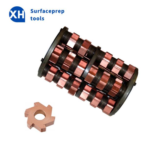 Buy 12PT Tungsten Carbide Scarifier Cutters 80mm OD 30mm ID at wholesale prices