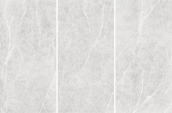 3d Digital Printing White Glazed Tiles , Crystalline Glazed Polished Porcelain Tiles