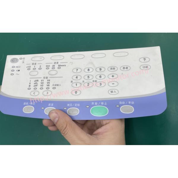 M0828 6123-90706 ECG Machine Parts Key Membrane Nihon Kohden CardiofaxS ECG-2250
