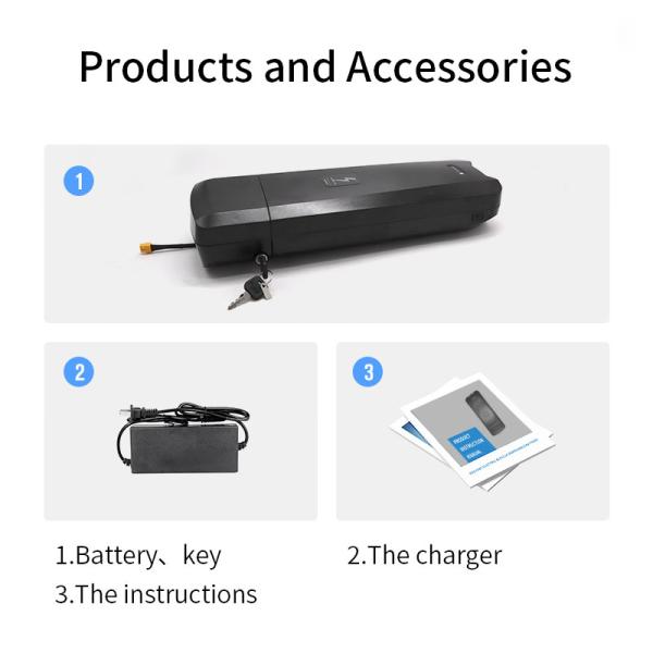 Rear And Tail Frame 48v Lithium Battery Refit For 36v Two Wheeled Electric Bicycle