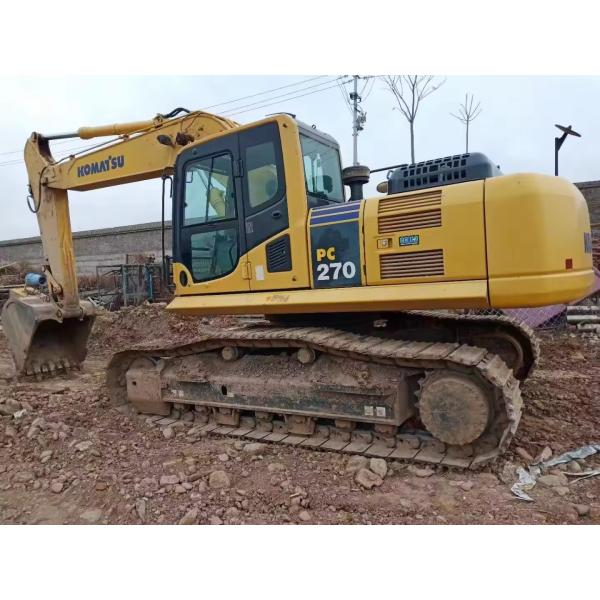 Import Secondhand Komatsu PC270 Excavator Digging Used 27ton Excavators