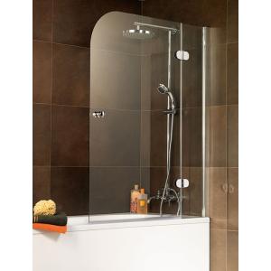 Tempered Frameless Shower Enclosure Glass 1400x800 Mm High Polished Edges