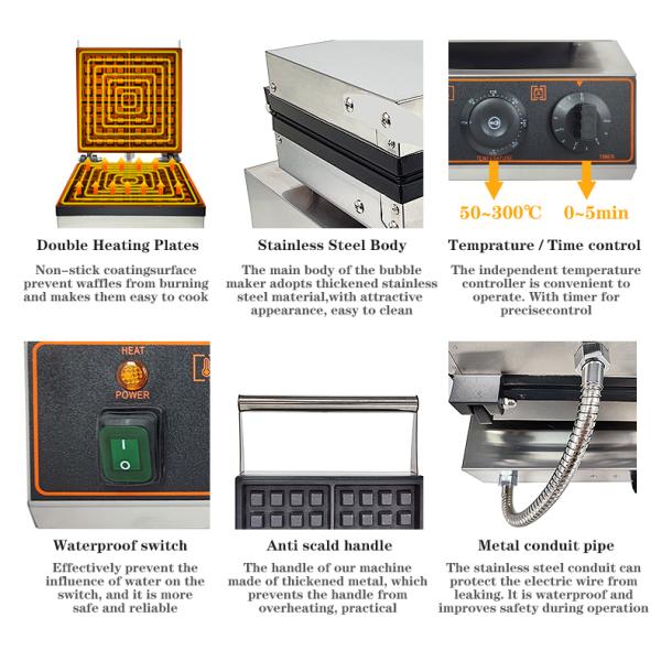 Upgrade Your Waffle Station with Our Professional Waffle Maker and Stroopwafel Machine