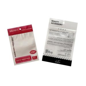 Electronic Packaging Clear Front Plastic Ziplock Bags Made Of OPP / CPP Material