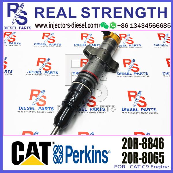 Buy Excavator parts common rail injector 20R-8063 20R-8846 328-2574 557-7634 20R-8065	293-4071 for C-A-T C9 engine at wholesale prices
