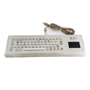 Quality Desktop IP65 IK07 Protection Keyboard With Trackpad 65 Keys for sale