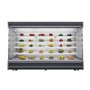 Commercial Factory Supermarket Showcase Front Air Freezer Multideck Open Chiller