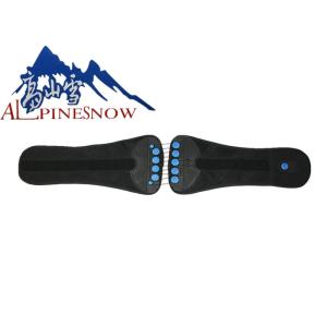 Adjustable Pulley Pull Rope Waist Back Support Belt With PVC Support Plate