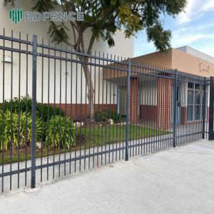 Double-Layered Steel Modern Tubular Fence Extra Security
