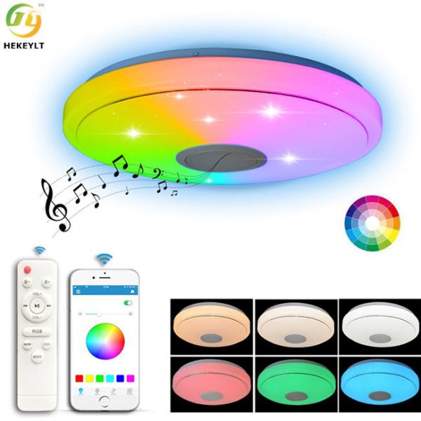 Buy Modern Smartphone Bluetooth Control Music Acrylic Ceiling Lamp 60 Watt at wholesale prices