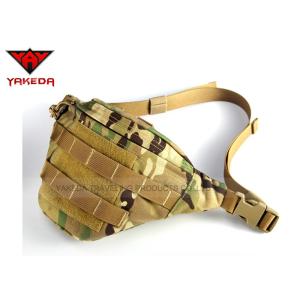 Waterproof Oxford Single Shoulder Travel Bag / Small Camping Day Pack