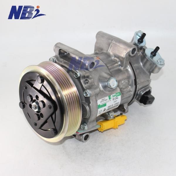 Buy 9651910980 / 6453QK / 6453WK Vehicle AC Compressor Deep Groove Structure at wholesale prices