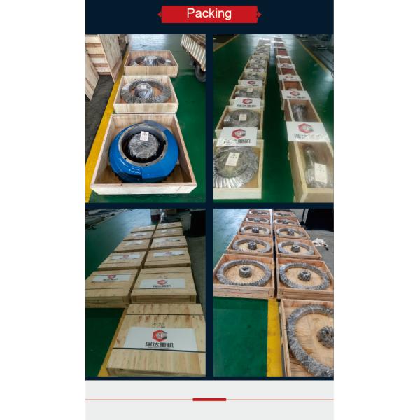 Right Hand Direction Internal Bevel Gear With HRC 58-62 High Hardness