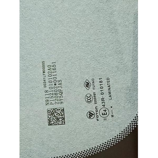 Buy foton motor spare part FP1521010102A0M0125 Front windshield glass assembly at wholesale prices