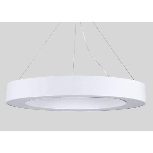 Circle Ring Commercial Pendant Lighting Fixtures , 36W 1000mm Round LED Ceiling