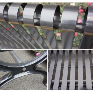 Powder Coating Sunproof 150cm Cast Iron Garden Park Bench