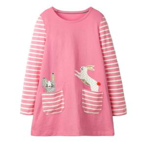 Girls Princess Cotton Embroidery Dress Children'S Dress Clothing