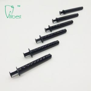 Black Dental 3ml Luer Lock Syringe Without Needle