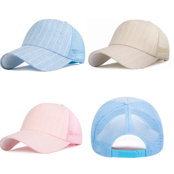 Custom logo hats Truck cap Back baseball cap for women