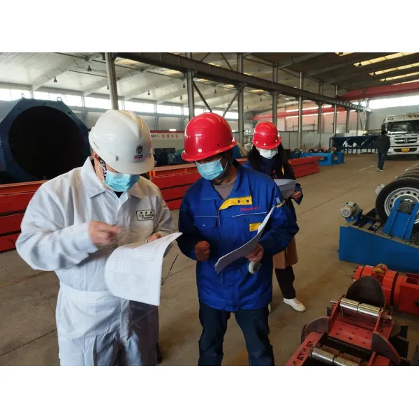 HDPE Polyurethane Foam Jacket Pipe Production Line with Vacuum Calibration Method and Siemens PLC Control for 48-2000mm Pre-insulated Steel Pipe