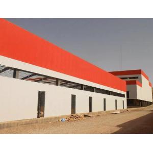 Lightweight Prefabricated Steel Building Construction Fireproof Punching