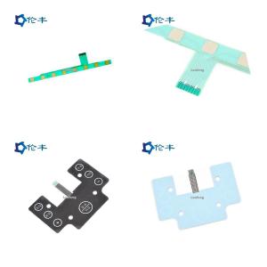 Embossing Capacitive Membrane Keypad 3M9080 LED Control Panel Overlay