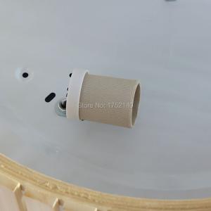 Handmade Bamboo Ceiling Lights. round D48cm Living room Bedroom Art Deco