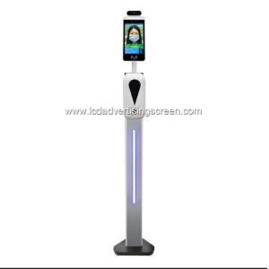 Android 5.1 Stand Height 110cm Face Recognition Infrared Thermometer