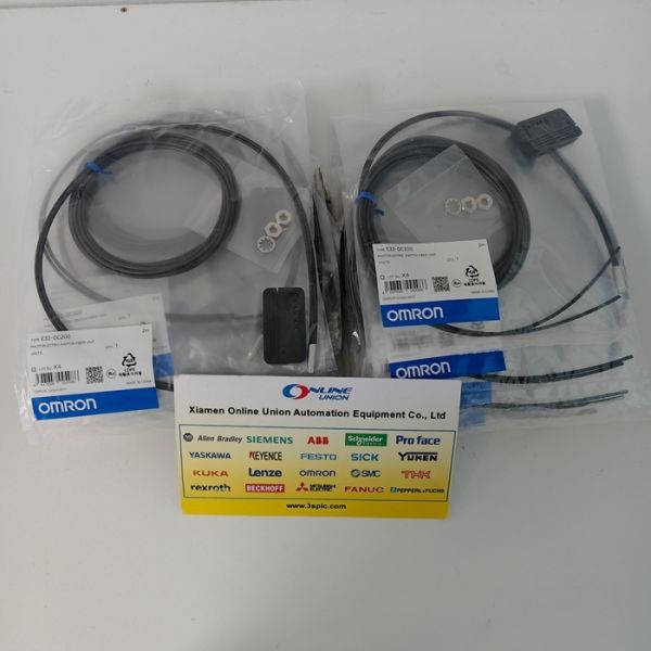 E32-DC200 2M OMRON Fiber Optic Sensor Head