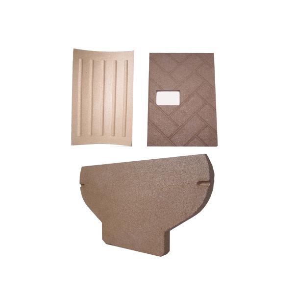 Buy Shock Resistant Vermiculite Fireproof Board Fireplace Thermal Insulation Plate at wholesale prices