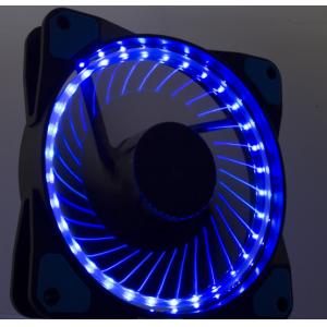 Wind light RGB LED Fan with Rf Remote Control Set 12v 120mm Adjustable LED for