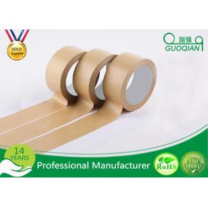 Automatic Adhesive Custom Printed Kraft Paper Tape For Packing / Wrapping