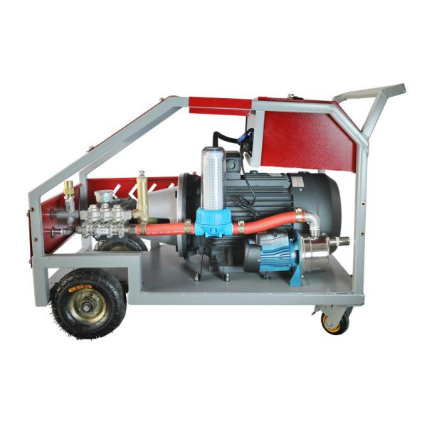 Industrial Water Jet Cleaning Machine High Pressure Electric Drain 500bar 22L/Min