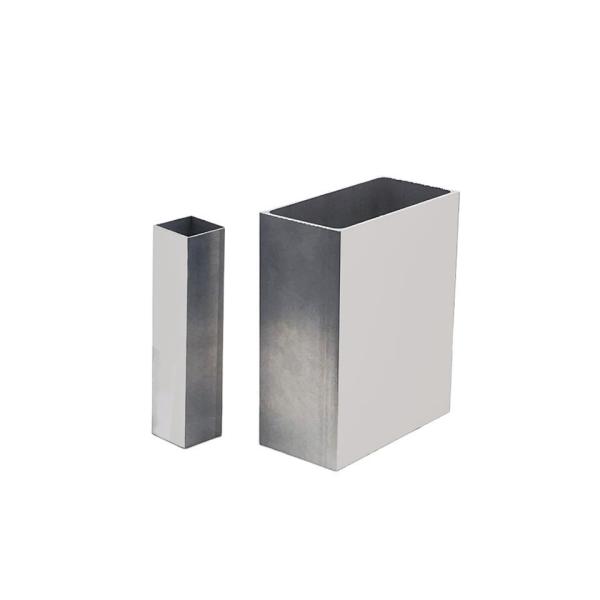 Buy 1050 1060 3003 Extrusion Rectangle Aluminium Pipe Profile at wholesale prices