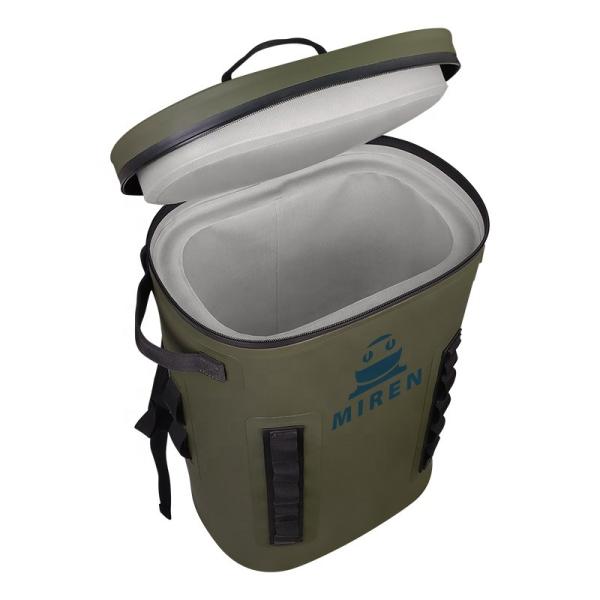 Buy Army Green Soft Cooler Backpack For Mountaineering Golf Hiking at wholesale prices