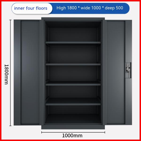 Commercial Furniture Double Door Storage Cabinet for Workshop and Office Organization