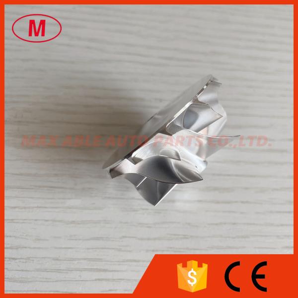 TD03 39.10/46.00mm 6+6 blades high performance turbocharger milling/aluminum 2618/billet compressor wheel