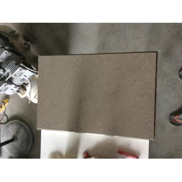 Radius Edge Solid Surface Marble Look Quartz Countertops / Quartz Bathroom
