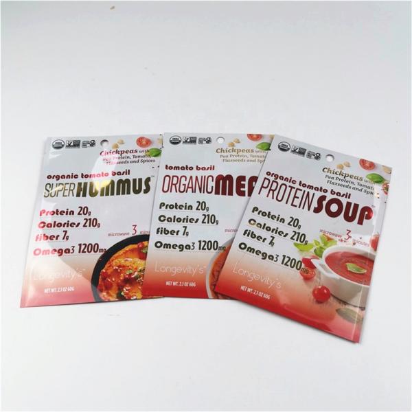Buy Customized Plastic Pouch Gravure Printing Food Packaging Bags With Zipper at wholesale prices
