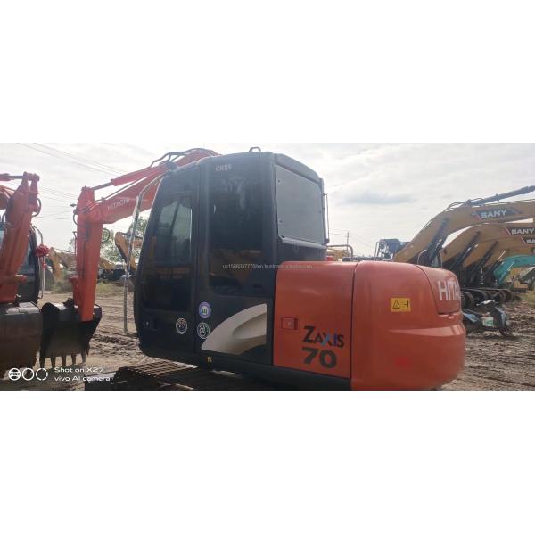 7000 KG Hydraulic Pump Original Excavator 7Ton Small Crawler Excavator Hitachi ZX70